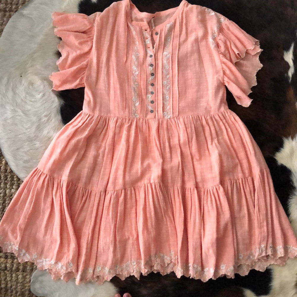 Free people embroidered dress